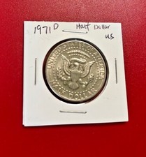 1971 D KENNEDY Mezzo Dollaro -