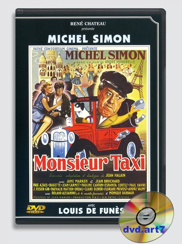 Dvd monsieur taxi - taxi,