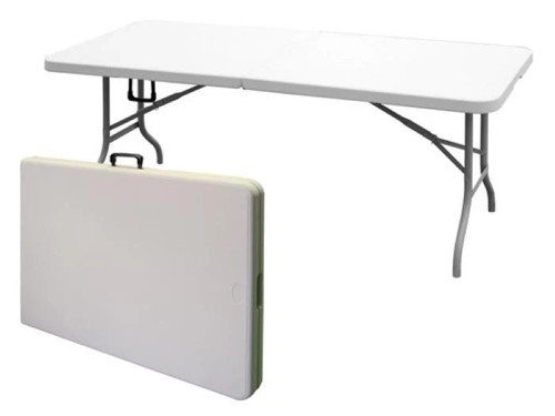 Tavolo pieghevole 180x75x74 - 180x75x74, cm