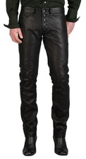 Pantalone uomo pelle pantalone