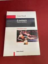 Cesare Brandi - Restauro