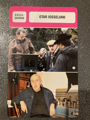 Carte fiche cinema - fiche, realisateur