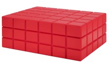 Humidor Colibri Heritage rosso circa 100 sigari igrometro digitale umidificatore