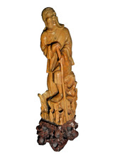 Antica Statua VIANDANTE cinese