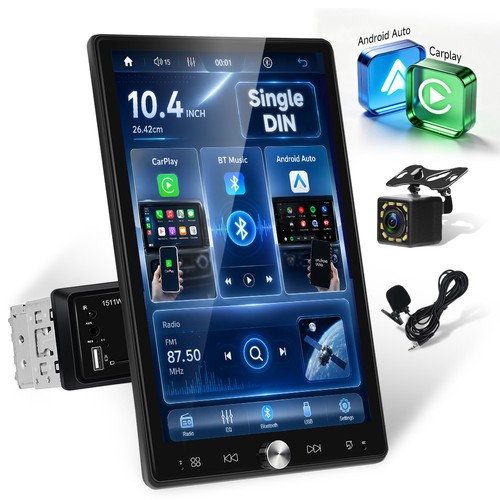 Autoradio 1din carplay - 1din, 10.4"
