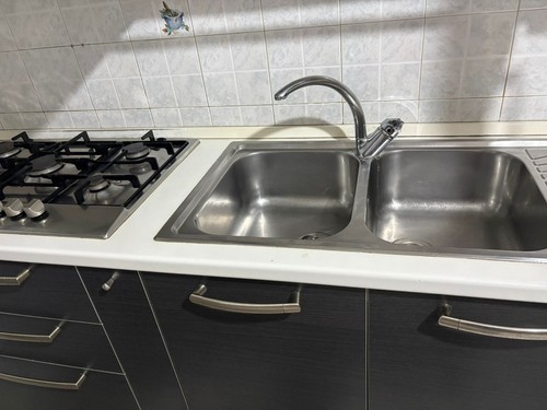Cucina fuochi lavello in - cucina, e