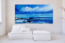 GRANDE QUADRO cielo azzurro