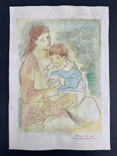 Pablo picasso disegno quadro - pablo, e