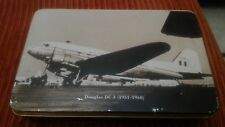 ALITALIA VINTAGE scatola metallica DOUGLAS DC 3 (1951-1960) Classe Magnifica