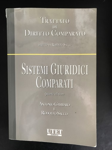 Sistemi giuridici comparati