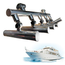 Stainless Steel T Top 5 Rod Holder |Fishing Console Boat T Top Rocket Launcher