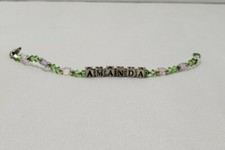 bracciale cristallo con nome