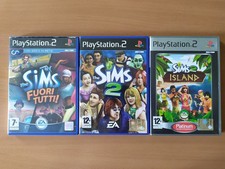 PS2 3 giochi The SIMS fuori