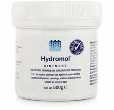 2x Unguento Hydromol 500g Emolliente per Pelle Secca, Sollievo Eczema Psoriasi