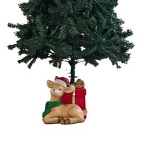 base albero supporto baby renna slitta babbo Natale decorazione natalizia scuola