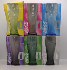 6 Coca Cola Glasses McDonalds