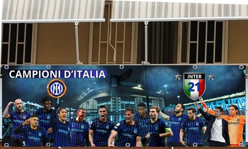 Striscione inter pvc - inter,