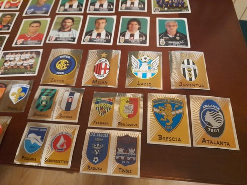 Lotto 210 figurine calciatori - lotto,