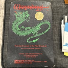 Vintage Apple II RPG Wizardry: Proving Grounds of the Mad Overlord - Sir-Tech -