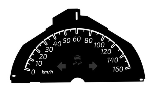 Disco tachimetro 160 h - disco,