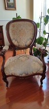 Poltrona Antica In mogano epoca 800 Luigi Filippo 