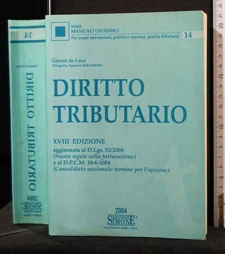 Diritto tributario 2004 - diritto,
