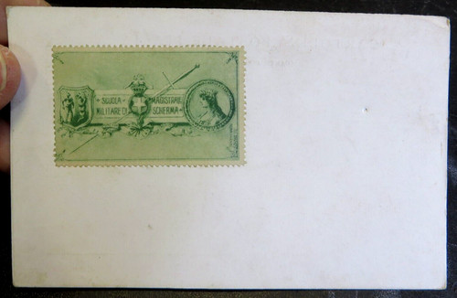 Antica cartolina con - cartolina,