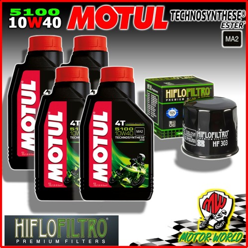 Kit tagliando motul - motul, 10w40