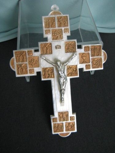 Vintage plastic catholic - vintage,