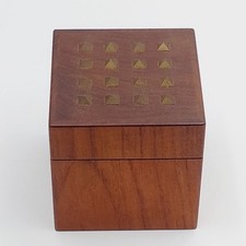 Raro cofanetto scatola teak - raro,