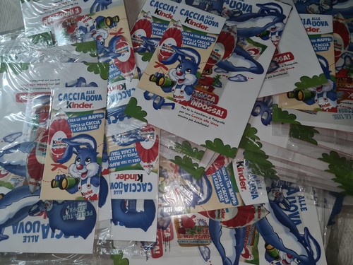 Stock lotto 100 pezzi kinder - lotto,