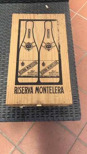 Cassa legno vintage martini - vintage,