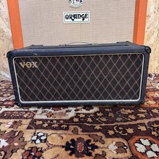 Testa Amplificatore Valvola Chitarra Vintage 1965 Vox AC50 MK3 Big Box Grigio Top *anni '60*