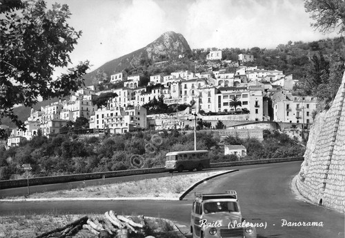 Cartolina raito panorama paese - cartolina,