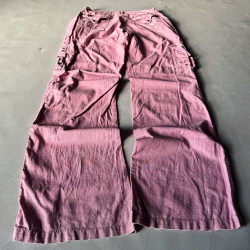 Y2k pantaloni cargo - pantaloni, rosa