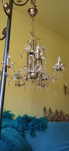 Lampadario vintage stile - vintage,