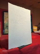 AUGUSTO SCIACCA : LA MATERIA DELLA EMOZIONE - a cura di Marco Rosci / 1996