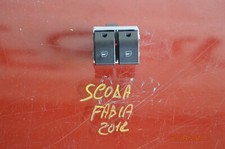 PULSANTIERA ALZACRISTALLO ANETRIORE SX SKODA FABIA 2010 2 TASTI ORIGINALE