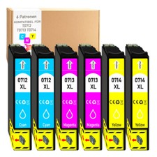 6 cartucce stampante a colori