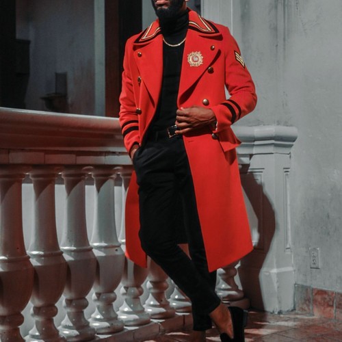 Cappotto doppiopetto militare