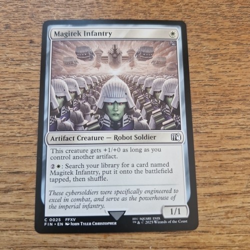 Magitek infantry 0025 carta - magitek,