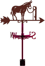 Banderuole Asino Girouettes Segnavento Da Metallo Banderuola Animale Banderuola 