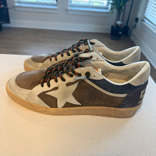 Golden goose ball star - golden, men's