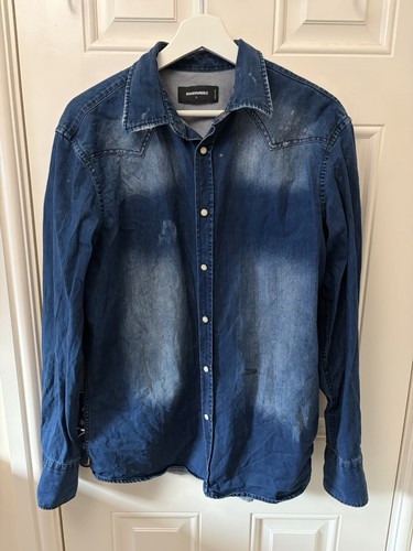Camicia western denim