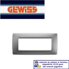 PLACCA ONE 6 POSTI GEWISS