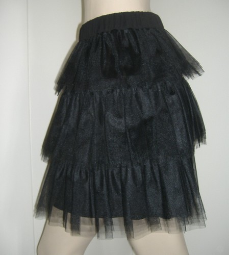 Gonna nera tulle taglia - in, m