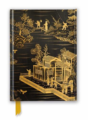 Chinese lacquer black - black, gold