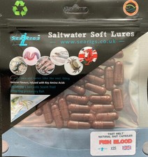 Sangue di pesce SEARIGS™ - Capsule esca naturale pesca in mare ""scioglimento rapido"" x25