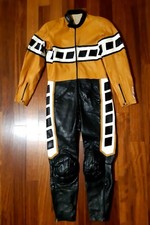 Tuta moto Gaman vintage, replica Yamaha