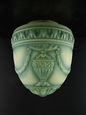 LAMPADARIO ANTICO AUTENTICO LIBERTY ART NOUVEAU VETRO DECORO NEO CLASSICO